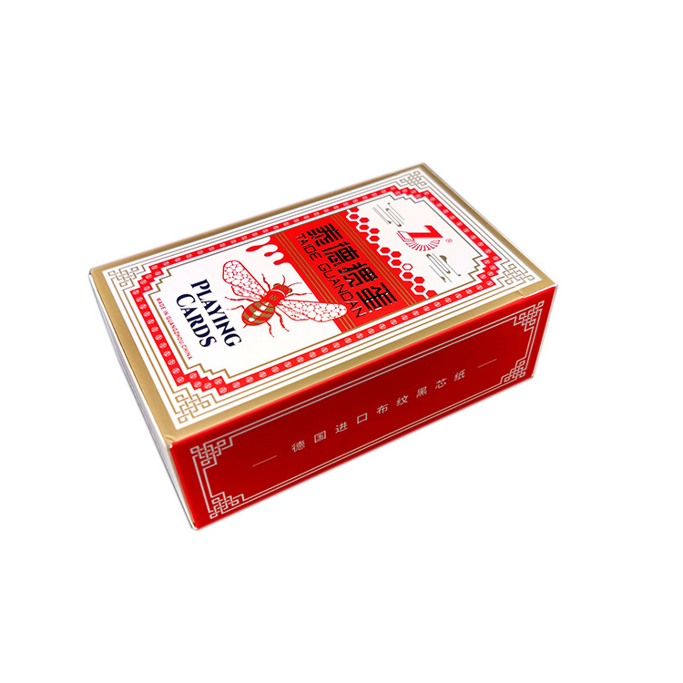 Best Seller Guandan Poker RTS Stocking Playing Cards Anti Cheating Casino Bridge Size Cards