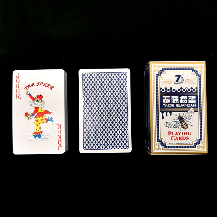 Best Seller Guandan Poker RTS Stocking Playing Cards Anti Cheating Casino Bridge Size Cards