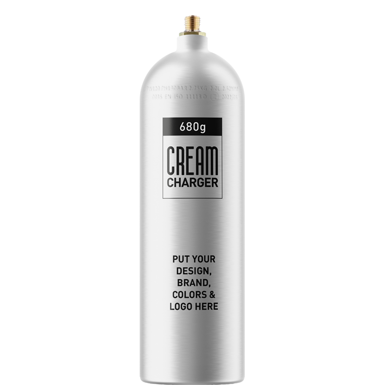 New Stock OEM Brand Whip Cream Charger 680G Whipped Cream 1ltr Charger Canisters for Bulk Buyers