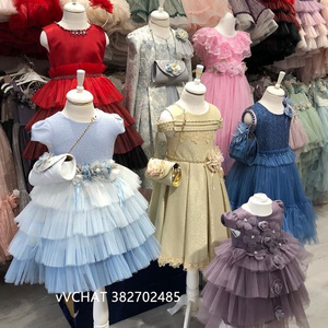 2024 Birthday Summer Kids Clothes Infant Princess Dresses Top-Ranking Suppliers Christmas Girl Dress