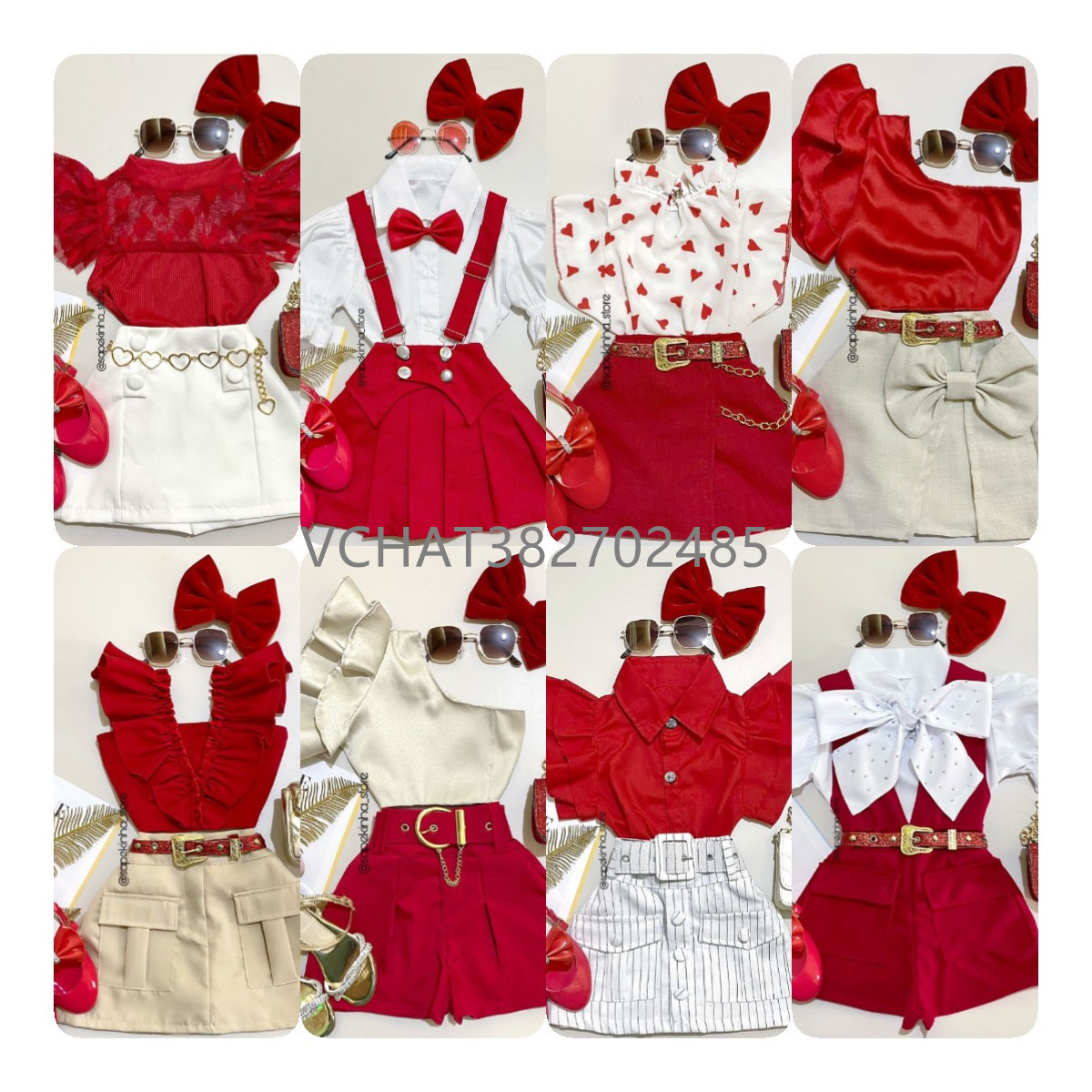 2024 Factory Price China Supplier Girls Jean Skirt Summer Kids Clothes Set Cute Girl'S Suit