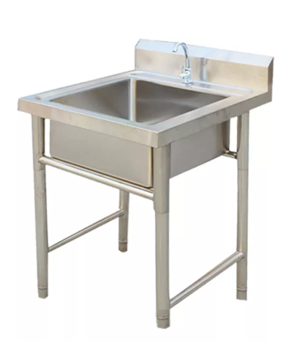 Free Standing Stainless Steel Single/Double Bowl  Kitchen Sink