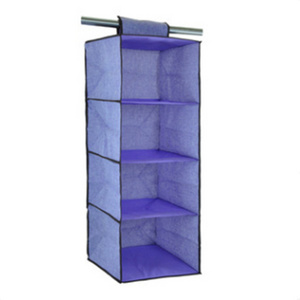 Hanging Closet Organizer and Storage Shelves - Wardrobe Clothes Organizer