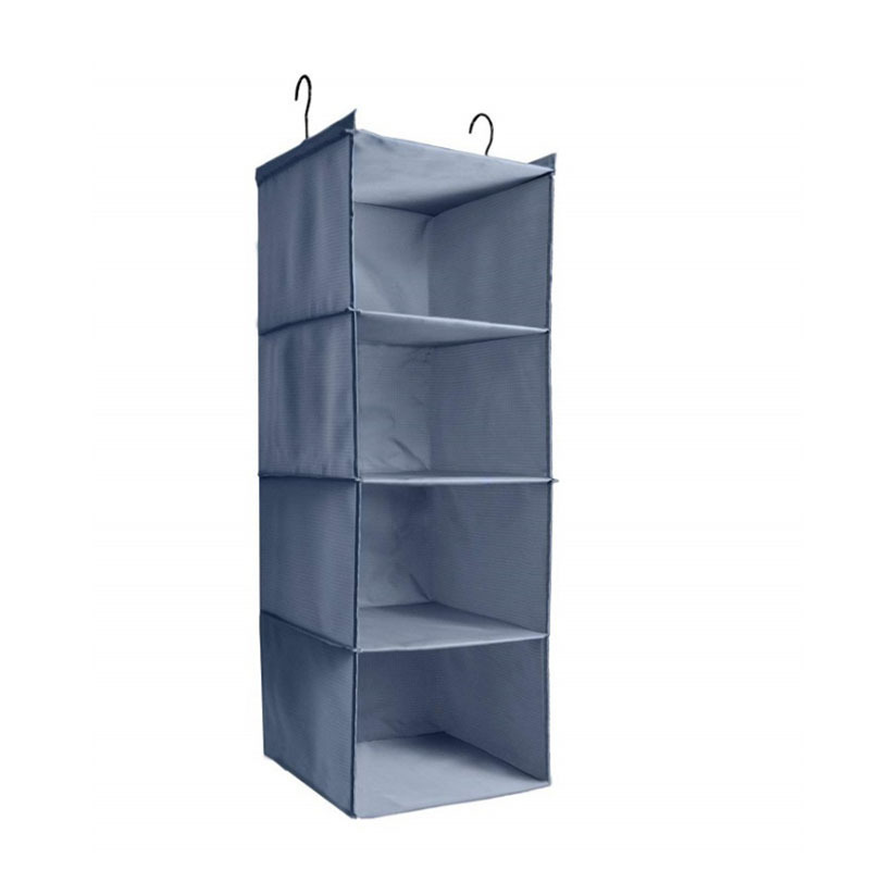 Fabric Hanging Closet Shelves Organizer, Collapsible Closet Organizers and Storage Organization