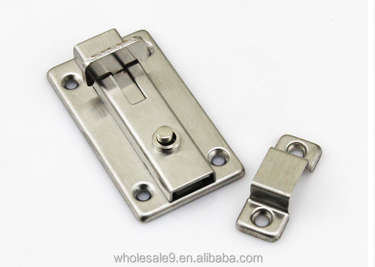 low prices stainless steel spring loaded door latch