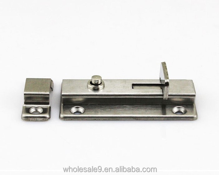 low prices stainless steel spring loaded door latch