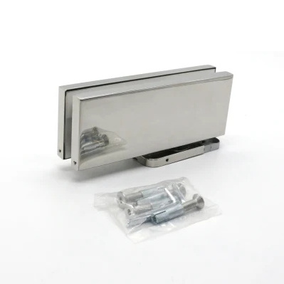 Frameless Glass Door Closer Hydraulic Closer Patch Fitting No-Digging Floor Spring Closer