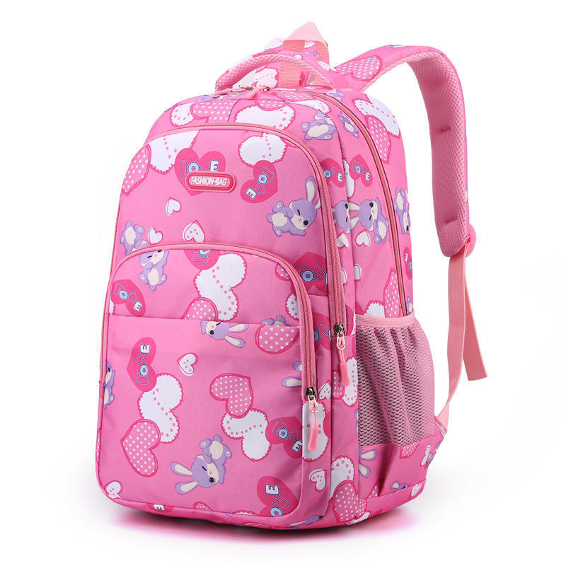 Kids rabbit backpack elementary school children junior high school bag sweet and cute casual children backpack