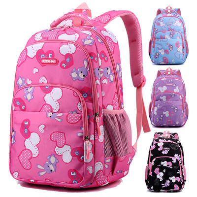 Kids rabbit backpack elementary school children junior high school bag sweet and cute casual children backpack