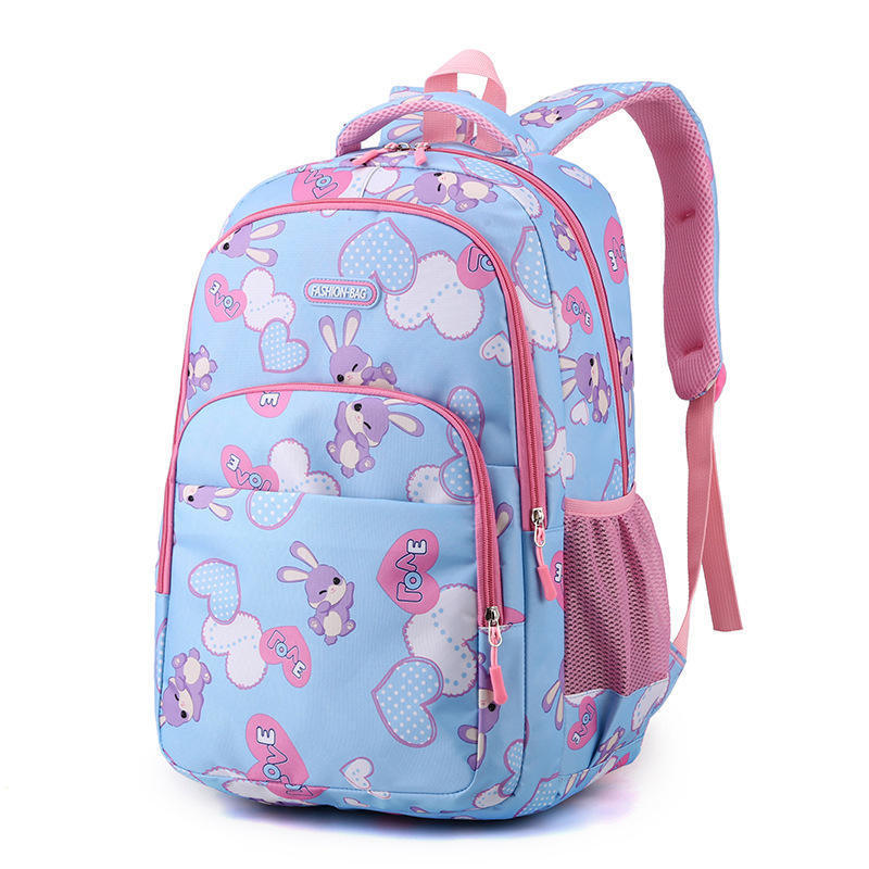 Kids rabbit backpack elementary school children junior high school bag sweet and cute casual children backpack