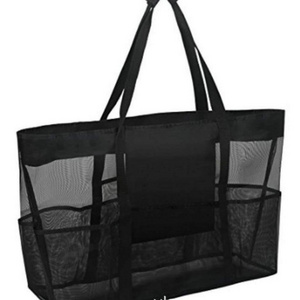 Cheap Hot Sale Factory customized Shopping Bag hot sale mesh beach bag large capacity  Tote Bag