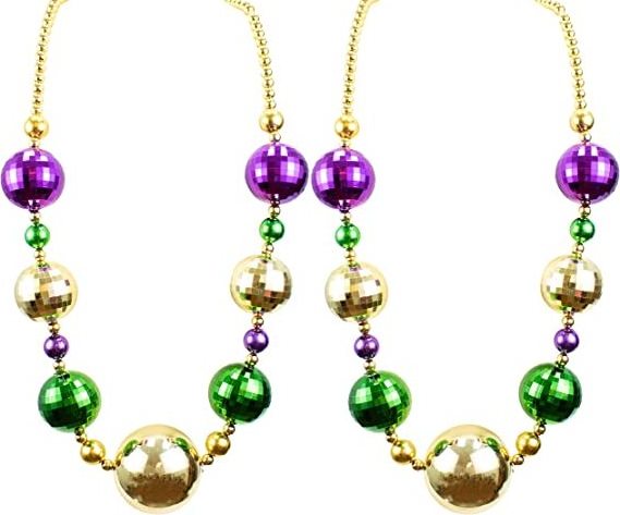 2023 Mardi Gras Necklaces Mardi Gras Beads Party Decorations Mardi Gras Parades