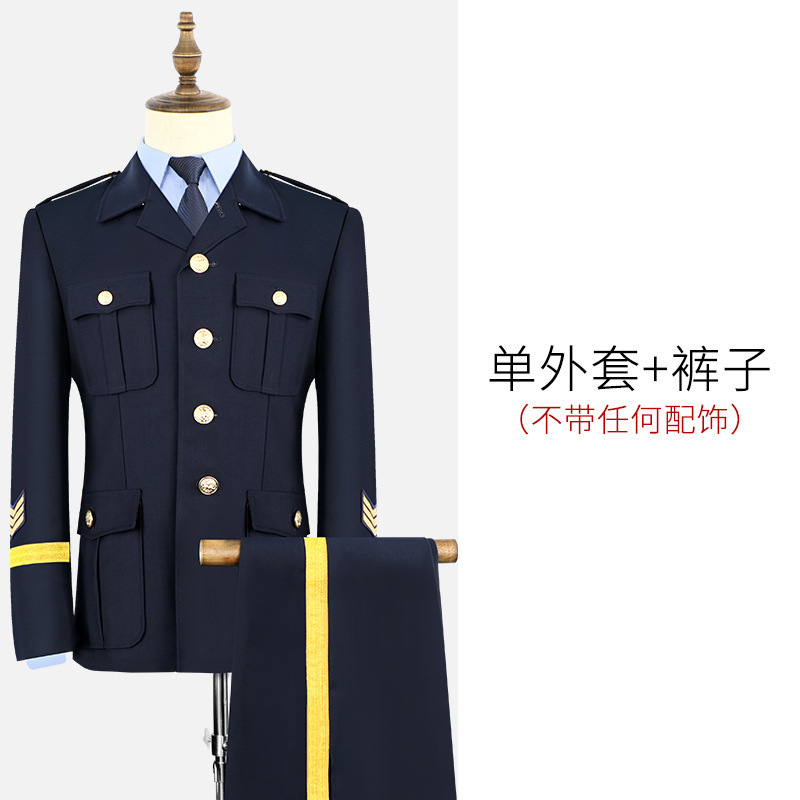 Drop ship custom made Latest New Design Security Guard Uniform Office Clothing Ceremonial Uniforms