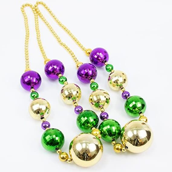 2023 Mardi Gras Necklaces Mardi Gras Beads Party Decorations Mardi Gras Parades