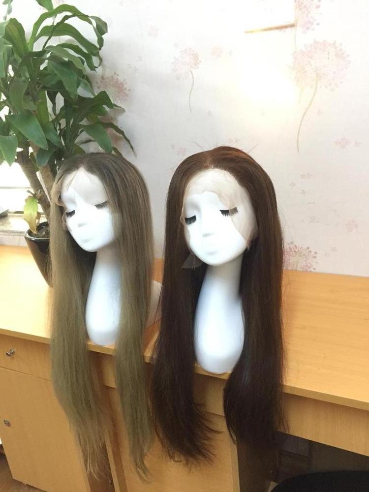 High quality no most expensive human hair wigs made in Vietnam , cambodian human hair full lace wig blonde, brown