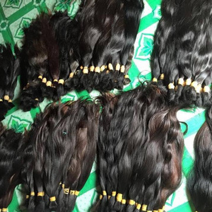 straight bulk raw hair materials virgin Cambodian Vietnamese hair from one donor no mixed nice hair for wig