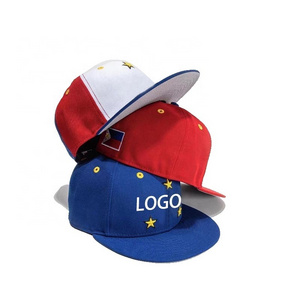 OEM Factory Price High quality labels for baseball caps 6 panel flat brim 3D puff embroidery new custom era fitted hats blank