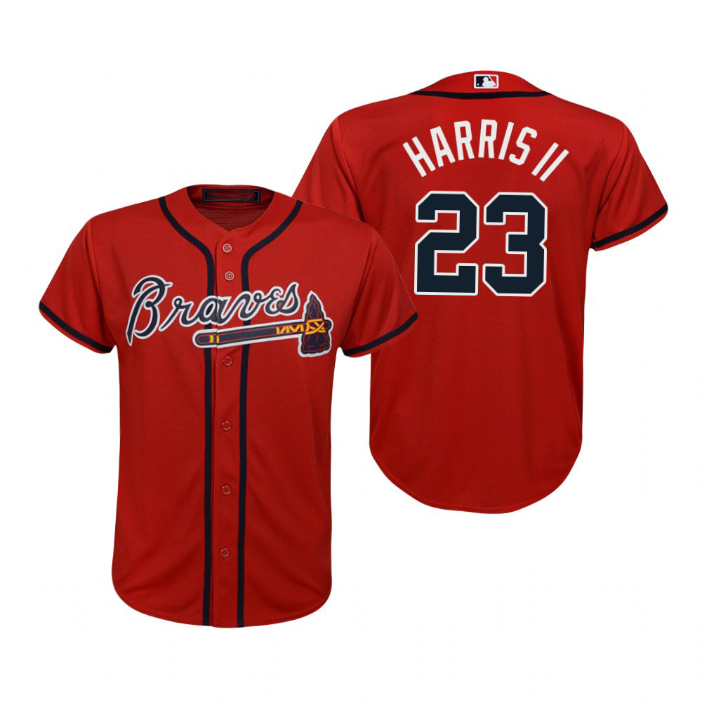 2022-23 Men's Atlanta 23  Michael Harris II Stitched S-5xl Baseball Jersey