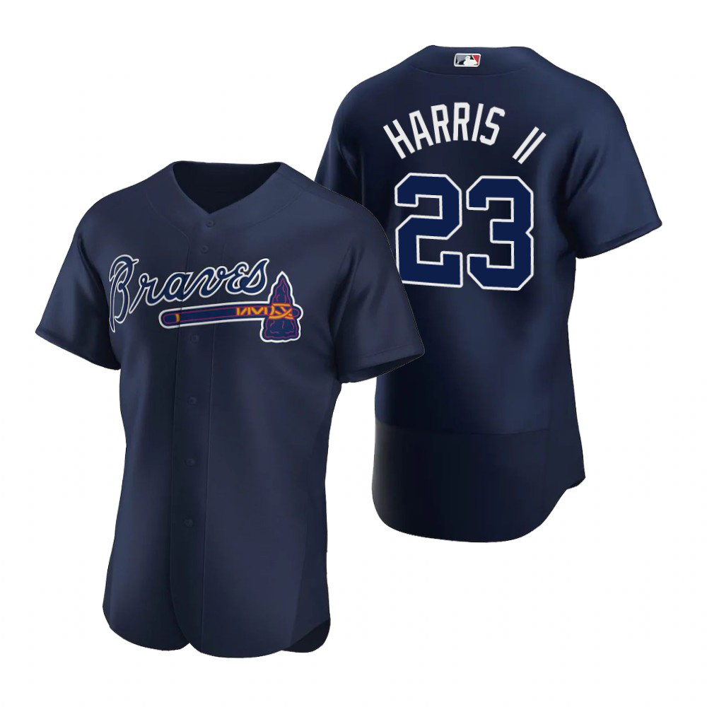 2022-23 Men's Atlanta 23  Michael Harris II Stitched S-5xl Baseball Jersey