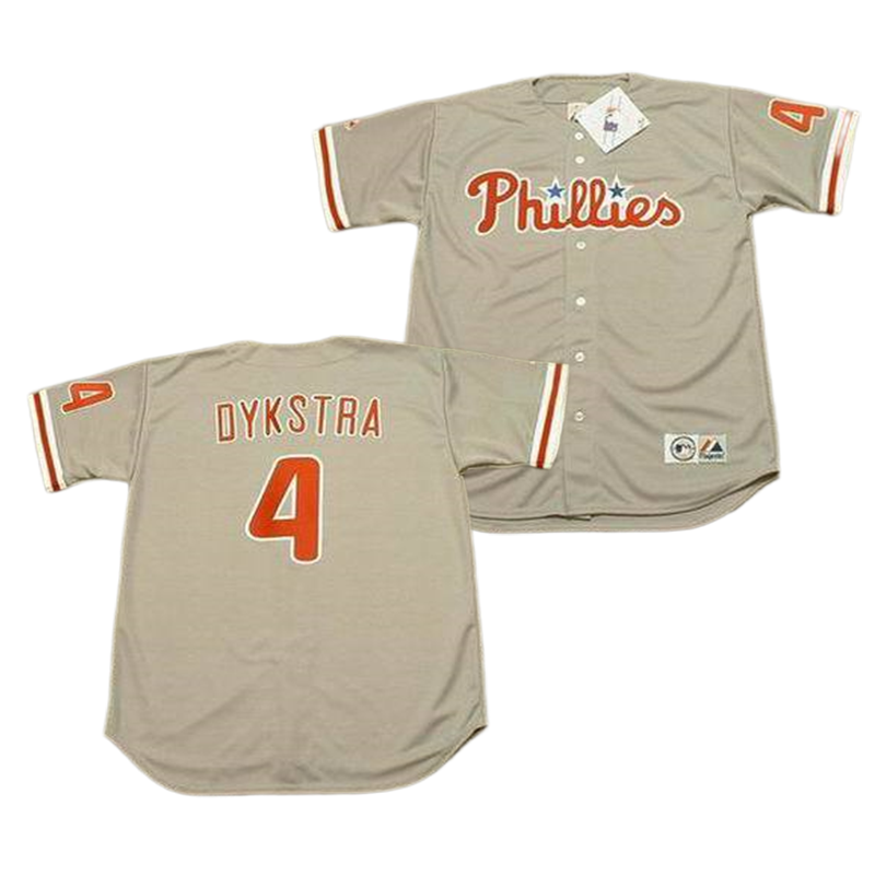 Philadelphia 1 Richie Ashburn 4 Lenny Dykstra 8 Joe Morgan 9 Manny Trillo Throwback Baseball Jersey Stitched S-5xl Phillie