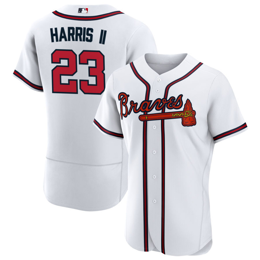 2022-23 Men's Atlanta 23  Michael Harris II Stitched S-5xl Baseball Jersey