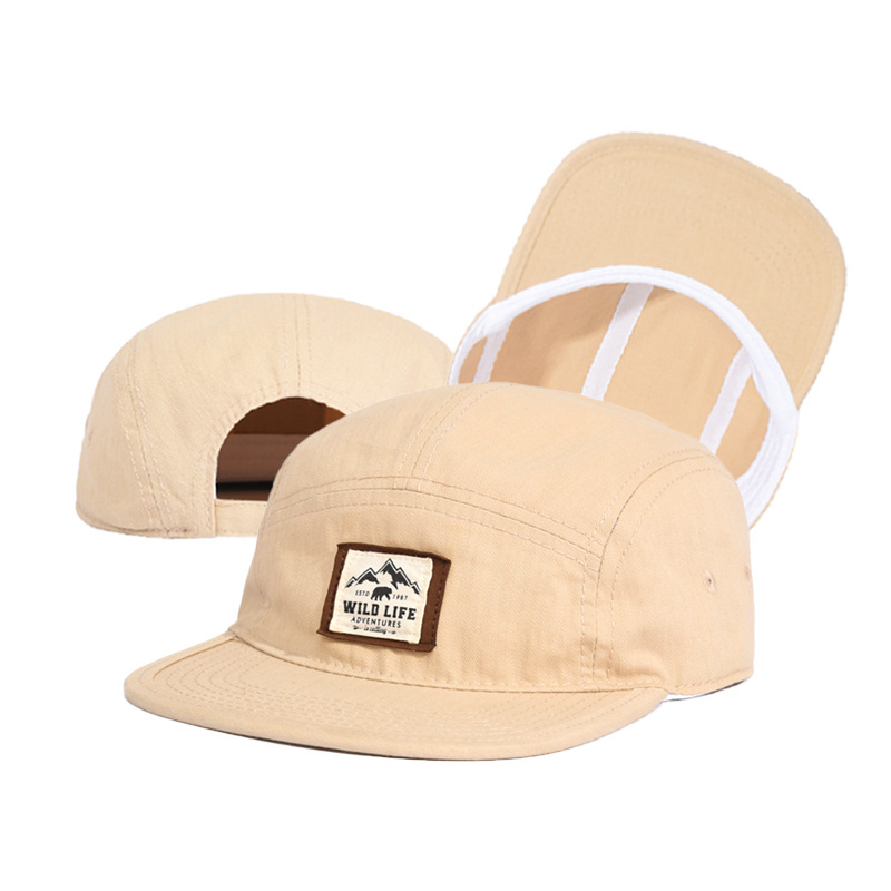 Waterproof 5 panel hats running cap camper hat lightweight nylon running cap