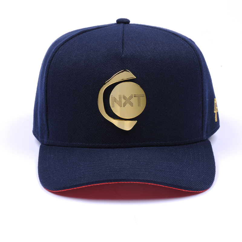 Small minimum order brand quality customized high frequency logo embroidery curved brim baseball cap hat