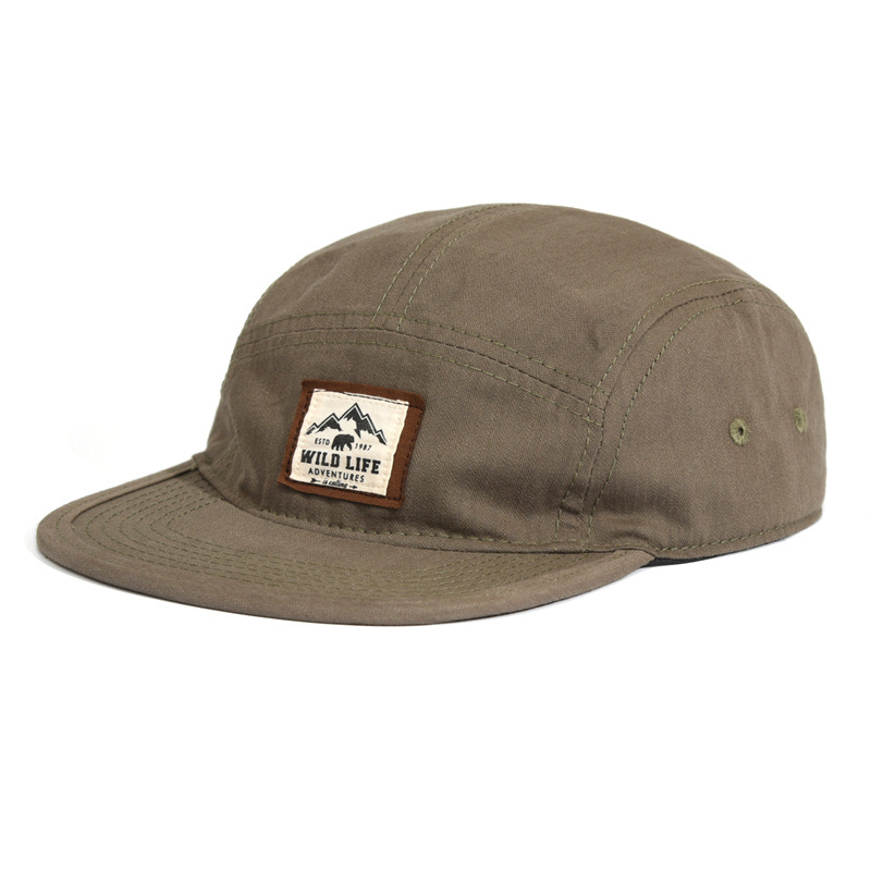 Waterproof 5 panel hats running cap camper hat lightweight nylon running cap