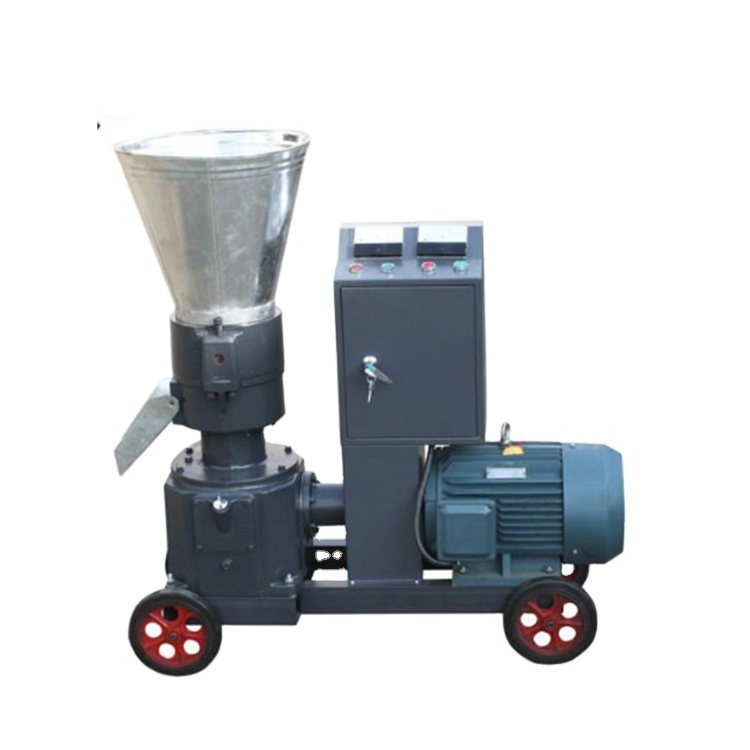 Shandong High Effective agriculture Small Poultry animal fish cow Feed pellet machine Mill price