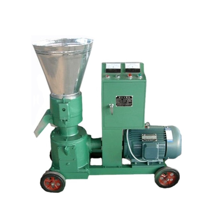 Shandong High Effective agriculture Small Poultry animal fish cow Feed pellet machine Mill price