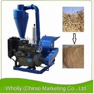 Small Corn Straw Sawdust Maize Grinding Wood Pellet Hammer Mill Crusher