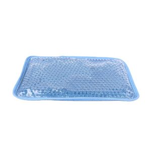 Custom Reusable ice gel pack hot cold compress gel beads cooling bag microwavable heating pad for pain relief