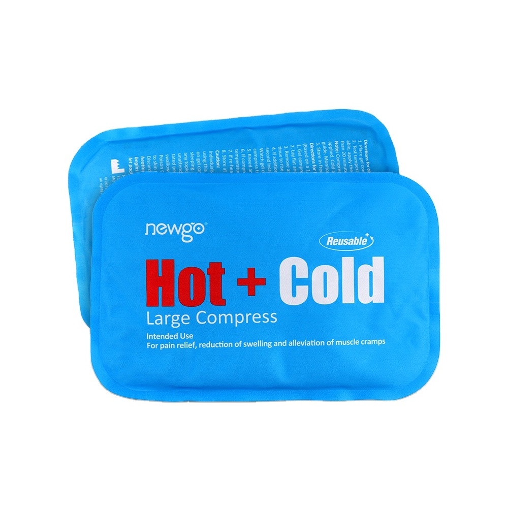 Large Size Health Care Cooling Compress Therapy Liquid Gel Hot Cold Pack for Muscle, Pain, Stress, Sprain