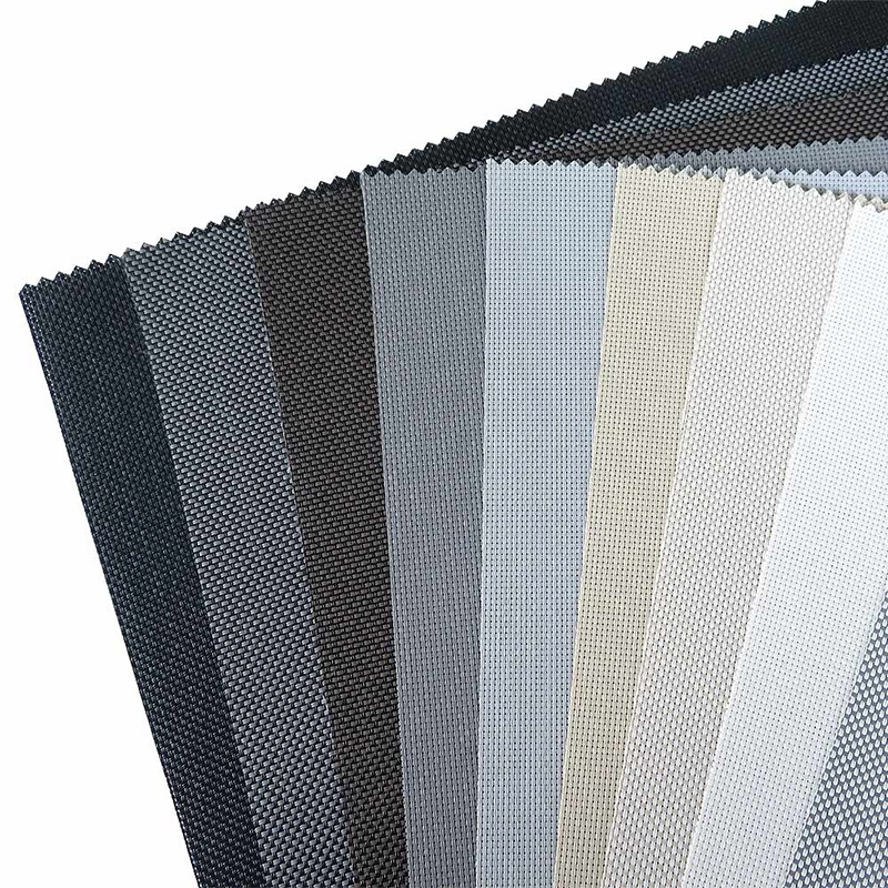 Motorized Waterproof Roller Shades Blackout Flame Retardant Fabric Smart Roller Blinds