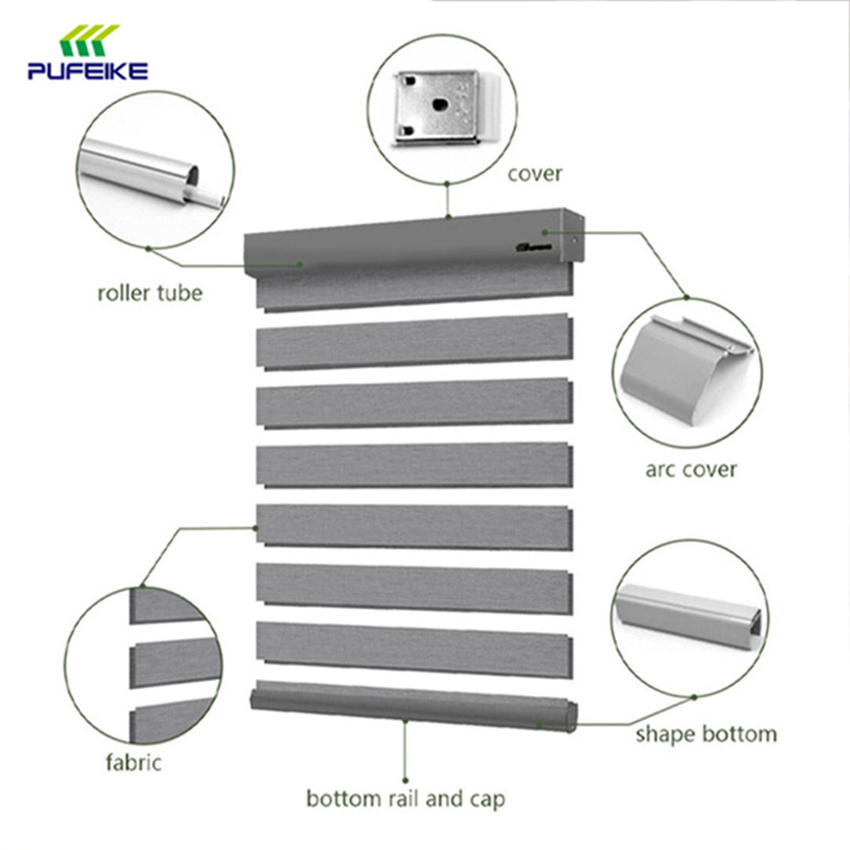 2023 latest cheap window blind slat cortinas roller zebra blind