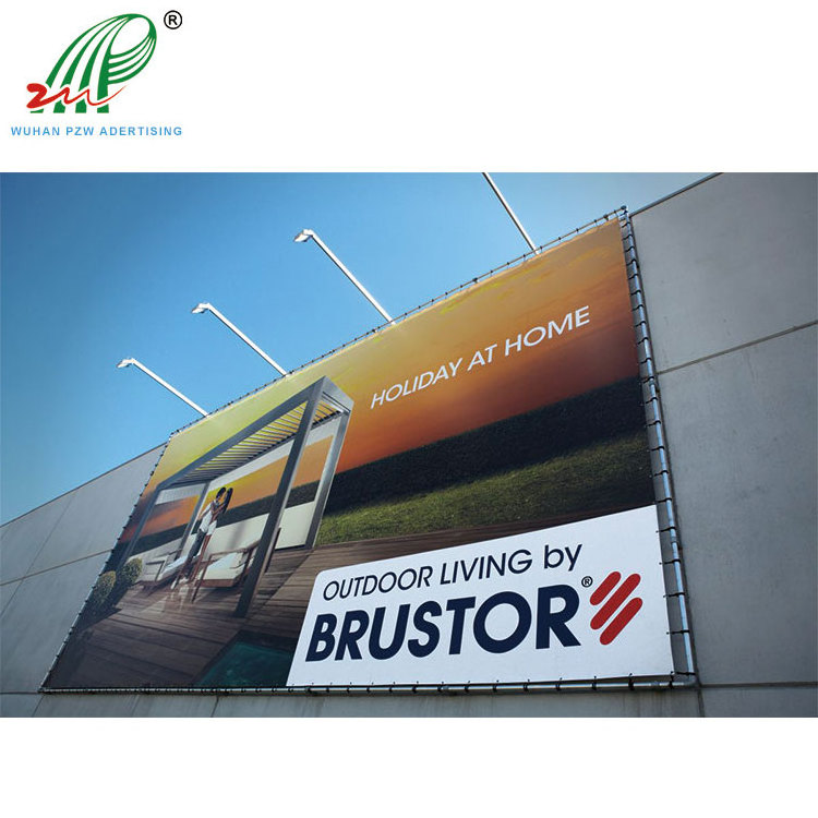 Printing Outdoor Durable Frontlit Scrim Banner