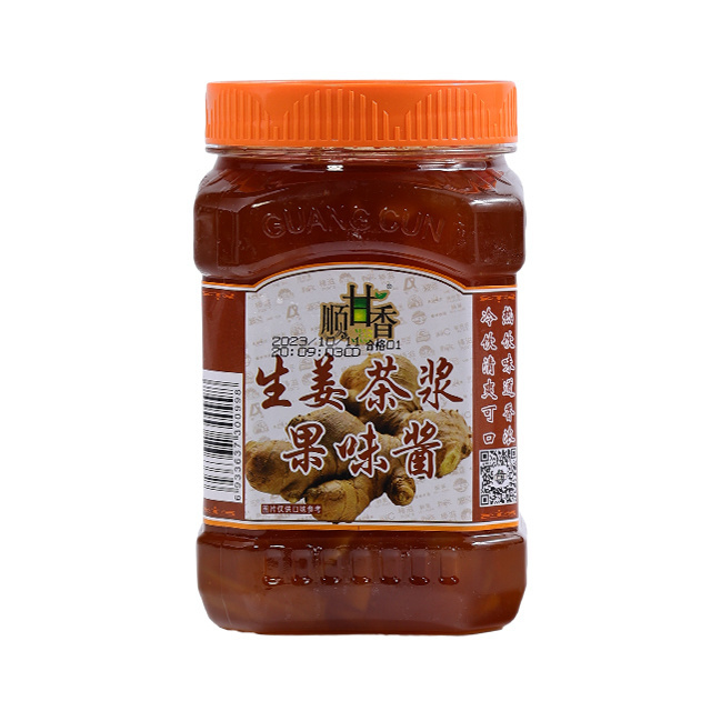 Hot drink ginger tea sauce milk tea shop special drink ginger soup pulp jam for sale