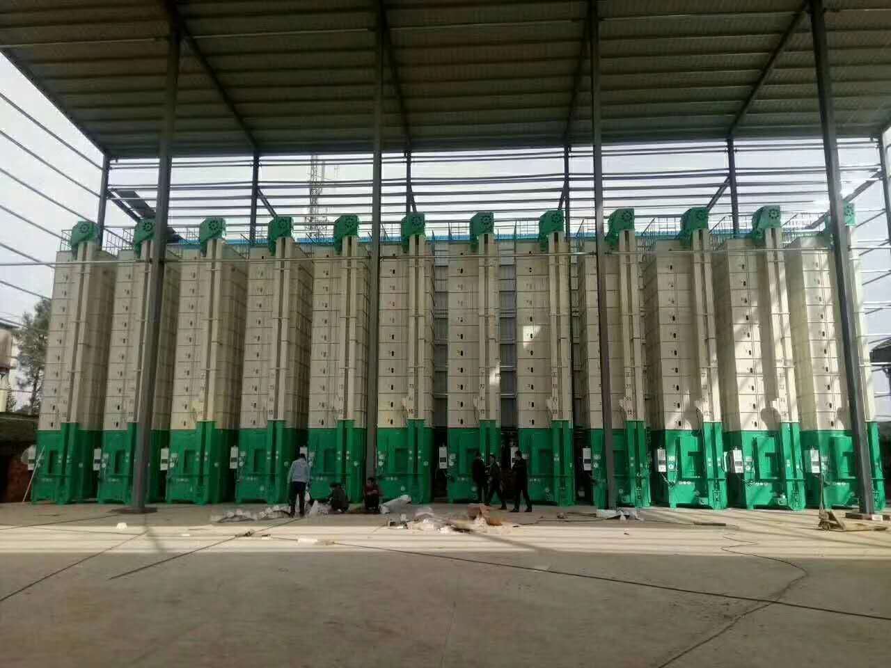 New Paddy Wheat and Corn Seed Dryer Machine Steel Grain Drying Equipment with Energy-Saving PLc for Rice Mills Farms