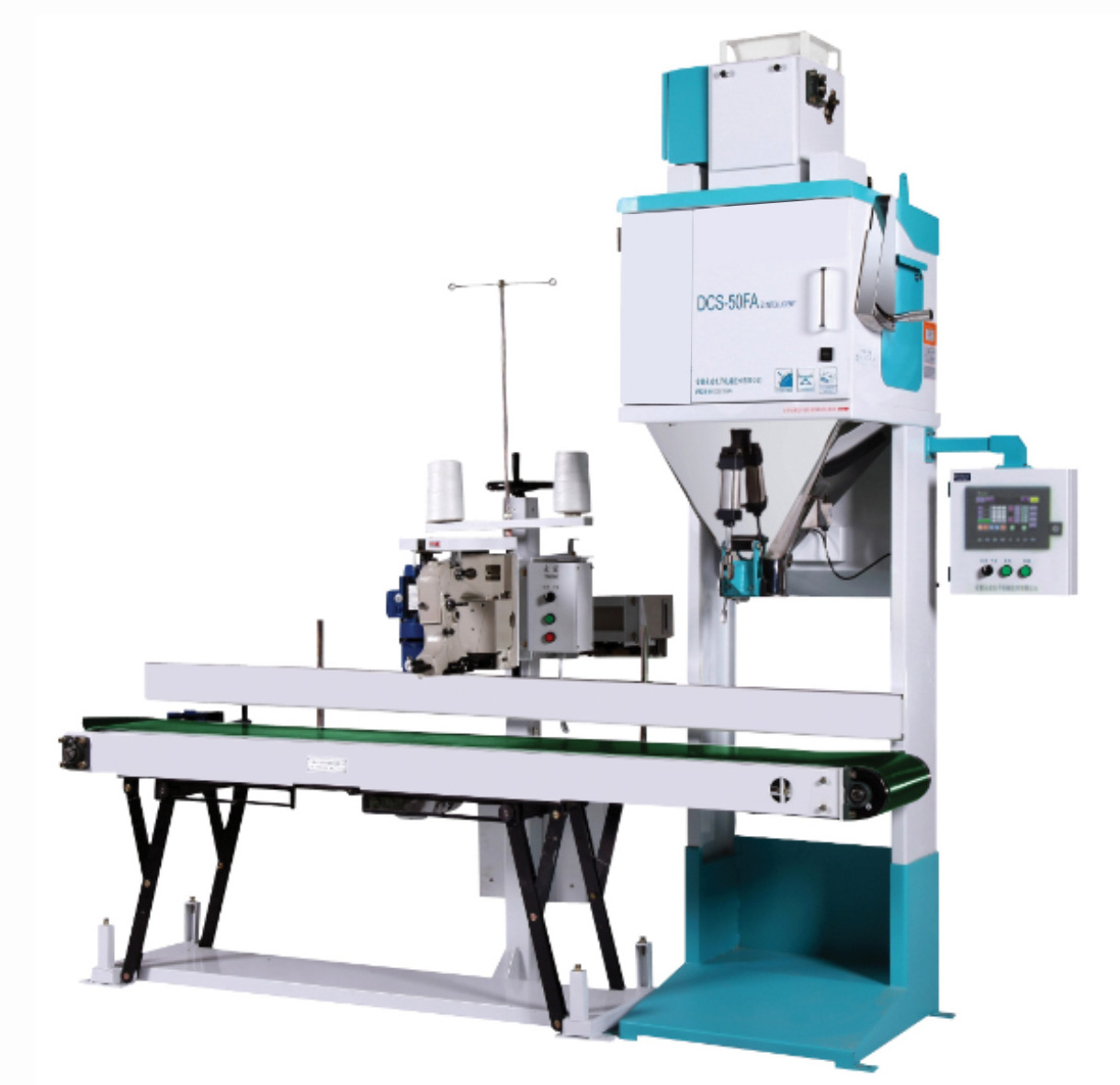 Automatic Packing Scale Equipment Quantitative Weighing And Rice ...