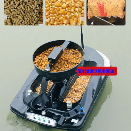 Wholesale Fish finder fishing bait boat with fish finder and gps 500m RC fishing bait boat carp fishing