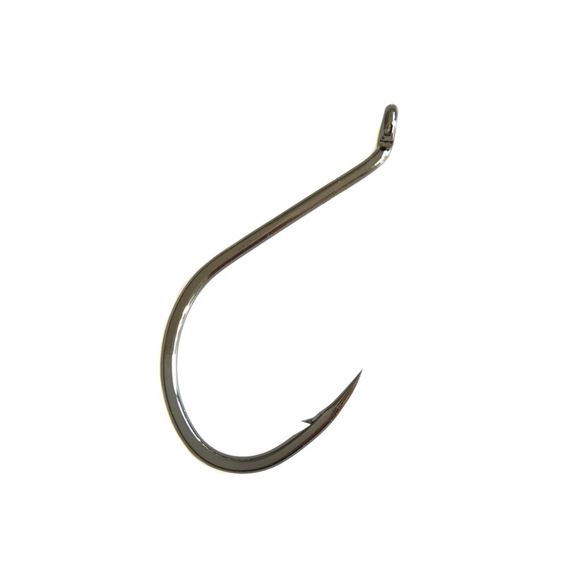 Bkk 201105 Single Circle High Carbon Steel Fish Hook for River Lake Sea Fishing with Octopus Beak Design