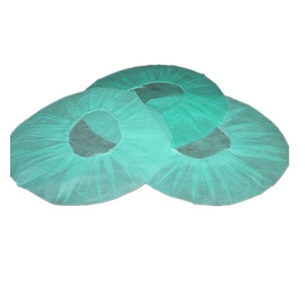 Disposable non woven pp bouffant round cap with different colors and sizes available