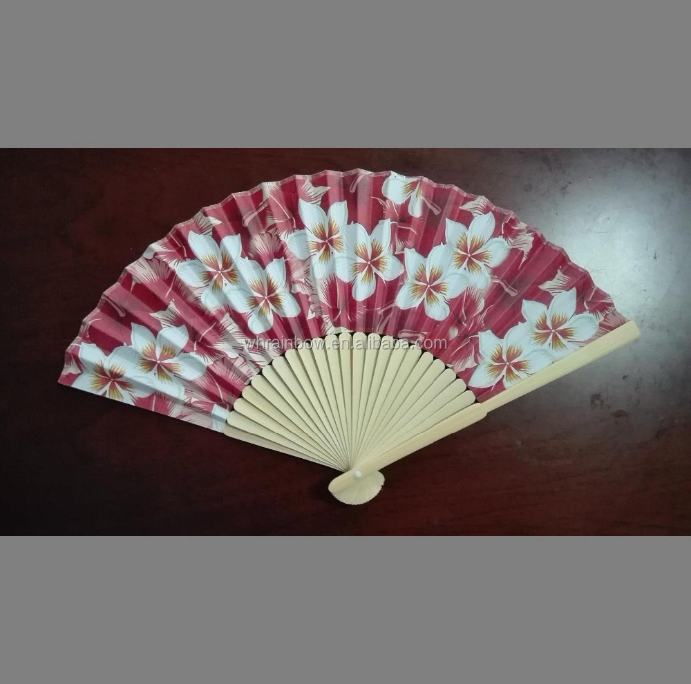 decorative Traditional chinese gifts bamboo hand fan