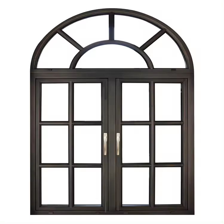 Aluminum French style window and door