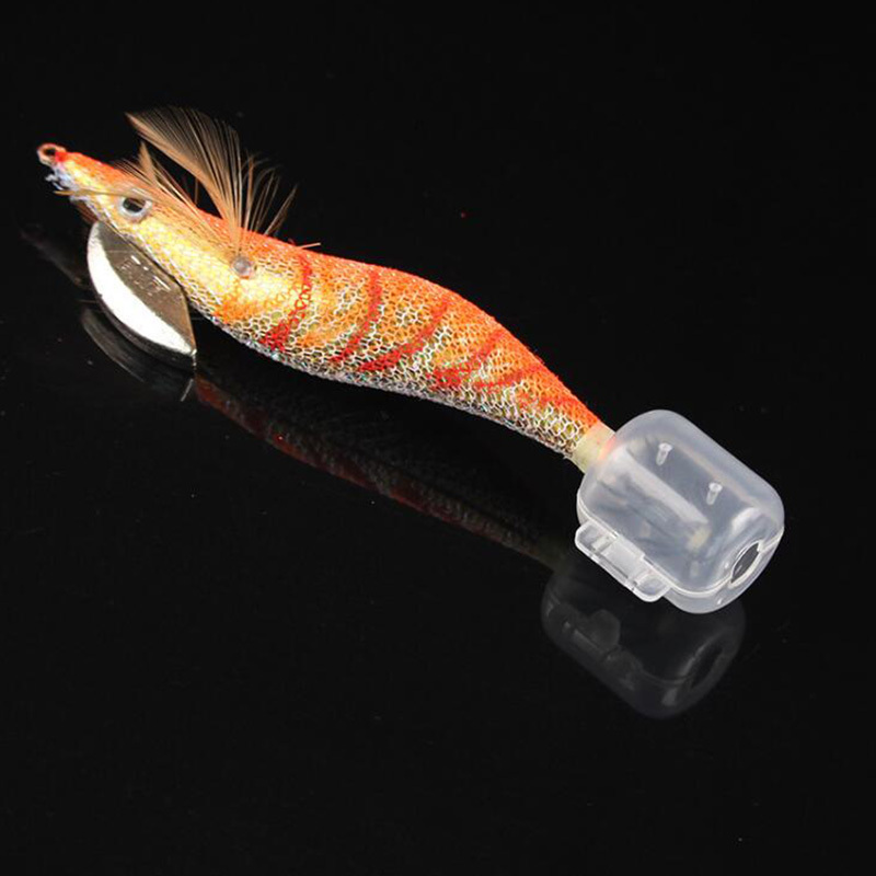 Fishing Accessories Squid Jig Cover Wood Shrimp Umbrella Hooks Protective Cover