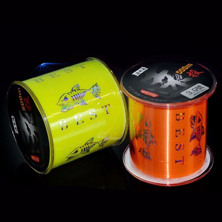 wholesale 500m high strength nylon monofilament fishing line