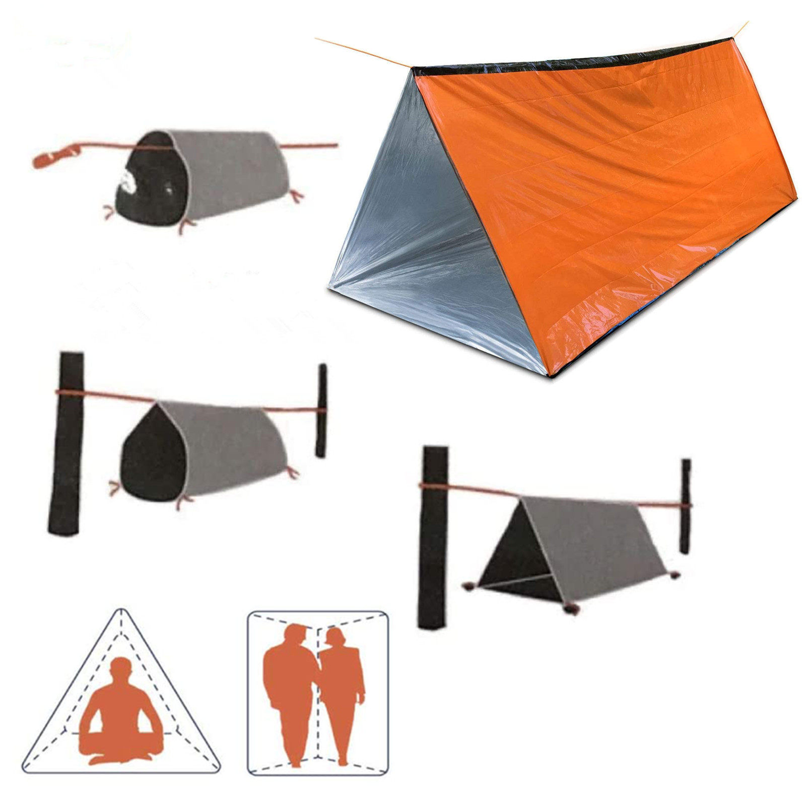 Life emergency Tent Survival Shelter Custom Foldable Emergency Tent For Outdoor Camping