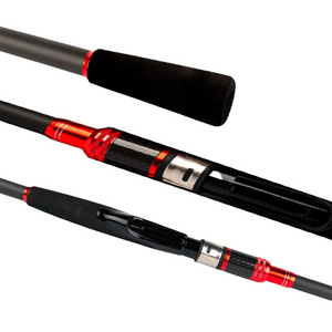 New Arrival 1.8m Fishing Rod Fiberglass Pole Complete With Ring Saltwater Inline Rods Bass Spinning For Reservoir Pond