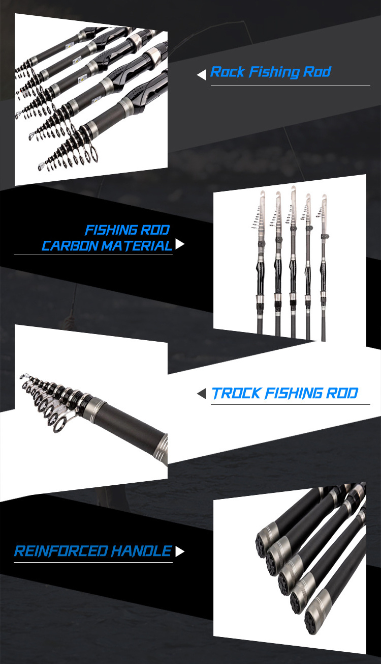 New Arrival rod fishing saltwater 1.8M -3.3M surf hard carp fishing rods Telescopic Rods For Ocean Rock Fishing