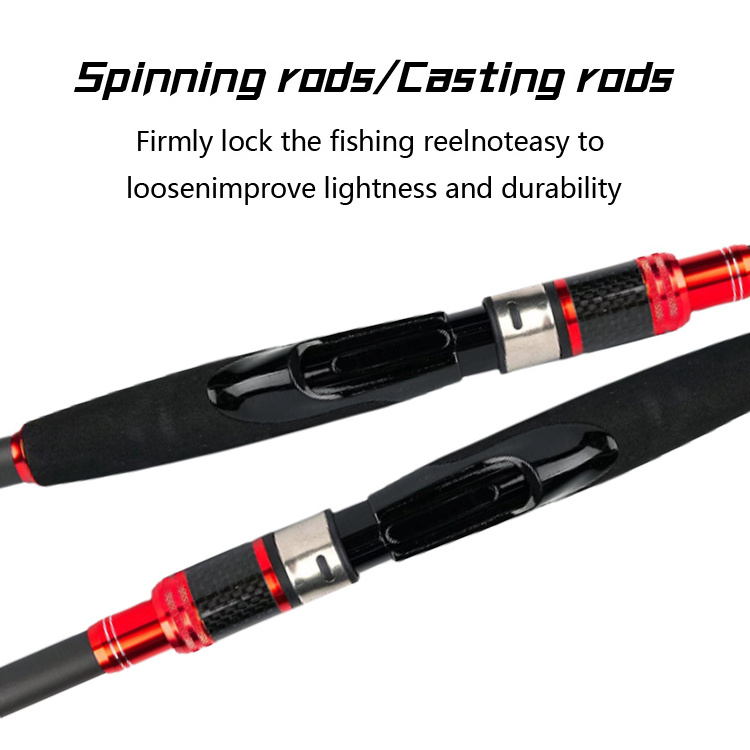 New Arrival 1.8m Fishing Rod Fiberglass Pole Complete With Ring Saltwater Inline Rods Bass Spinning For Reservoir Pond